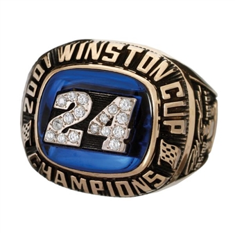 2001 Jeff Gordon Winston Cup Championship Ring 